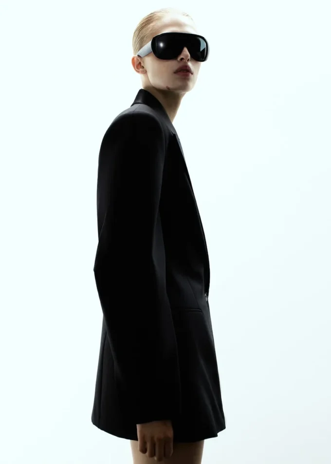 Sukienka z marynarką z mieszanki wełny Sukienka z marynarką z mieszanki wełny