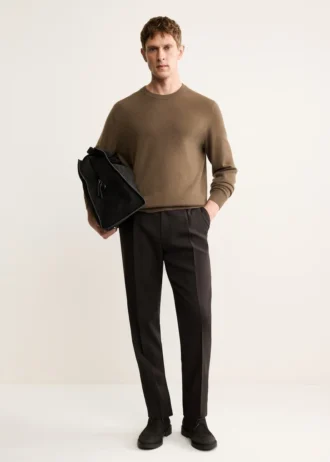 Sweter o regularnym kroju, 100% kaszmir