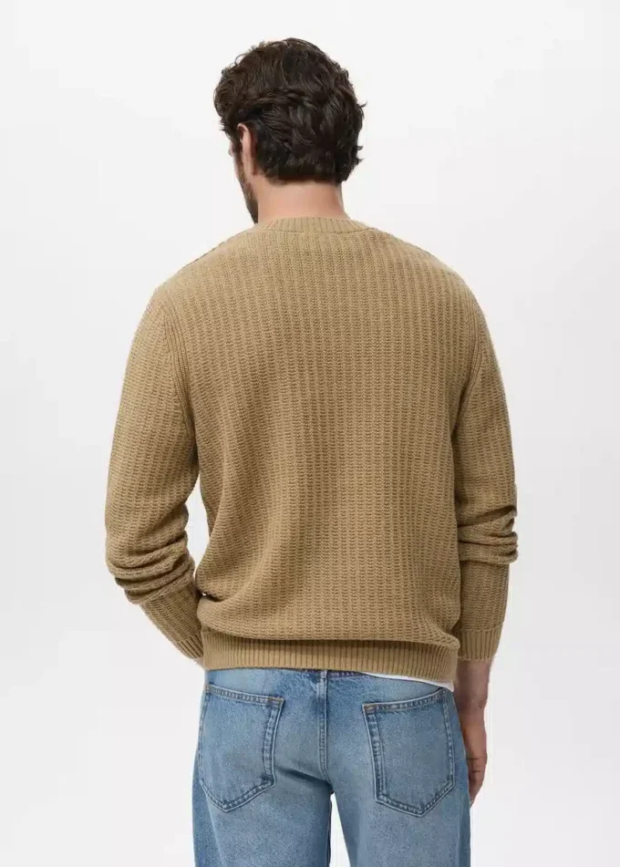 Sweter o strukturze 100% bawełna