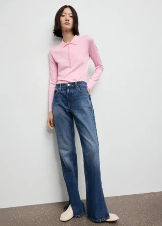 Sweter z długim rękawem i golfem Sweter z długim rękawem i golfem