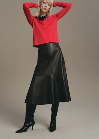 Sweter z długim rękawem i golfem Sweter z długim rękawem i golfem