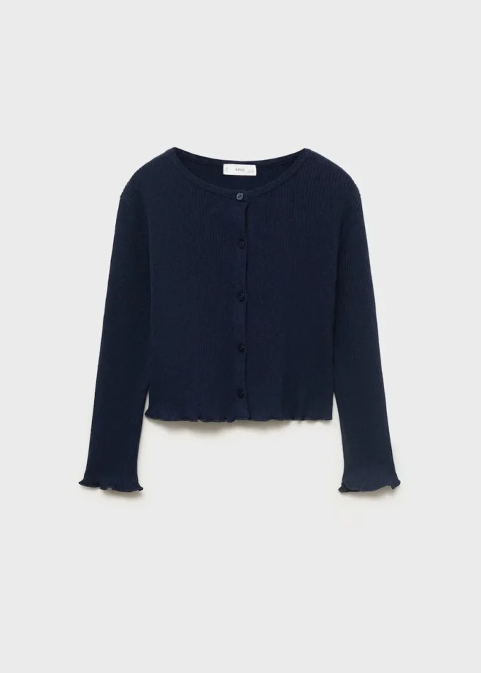 Sweter z dzianiny prążkowanej Sweter z dzianiny prążkowanej