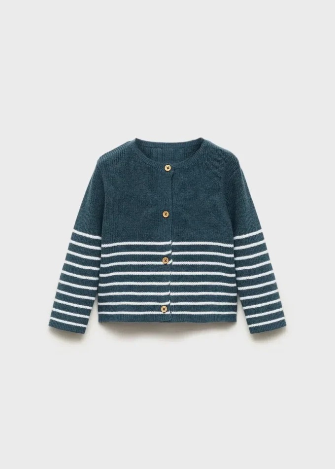 Sweter z dzianiny w paski Sweter z dzianiny w paski