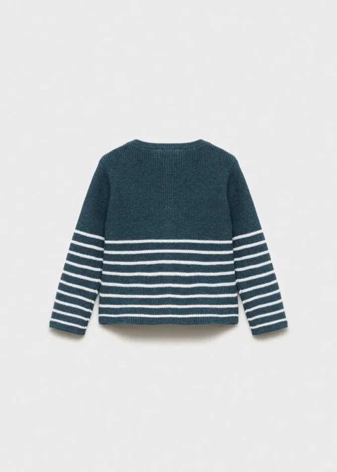 Sweter z dzianiny w paski Sweter z dzianiny w paski