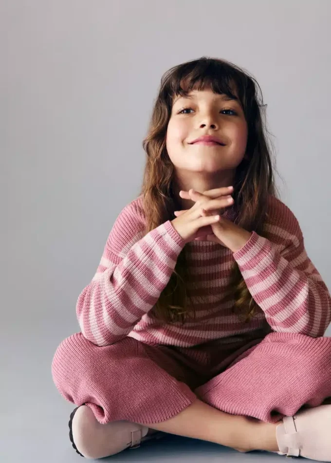 Sweter z dzianiny z guzikami Sweter z dzianiny z guzikami