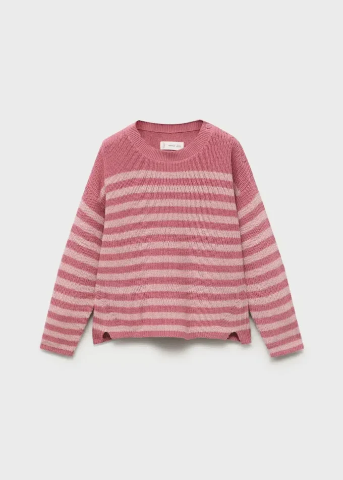 Sweter z dzianiny z guzikami Sweter z dzianiny z guzikami