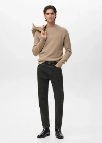 Sweter z dzianiny ze 100% włoskiej wełny