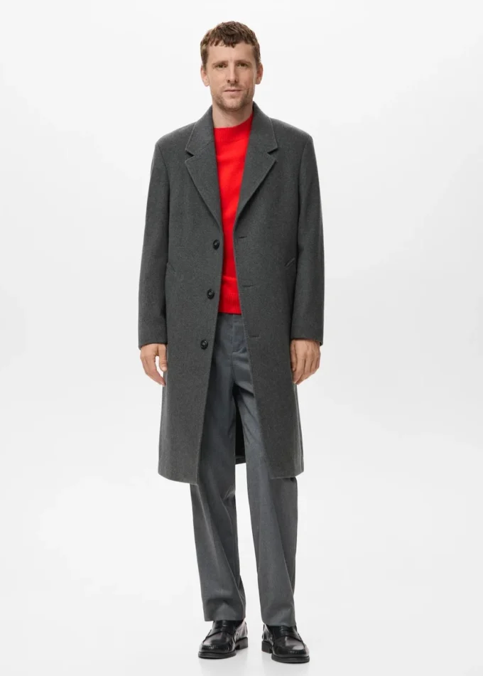 Sweter z dzianiny ze 100% włoskiej wełny Sweter z dzianiny ze 100% włoskiej wełny