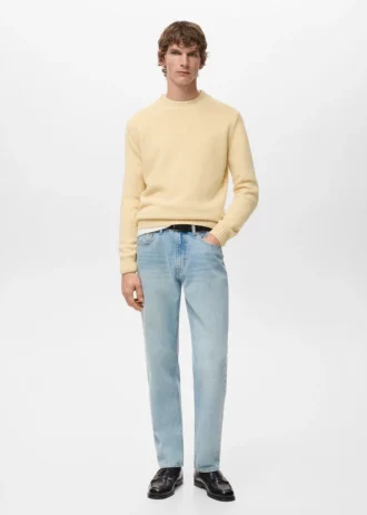 Sweter z dzianiny ze 100% włoskiej wełny