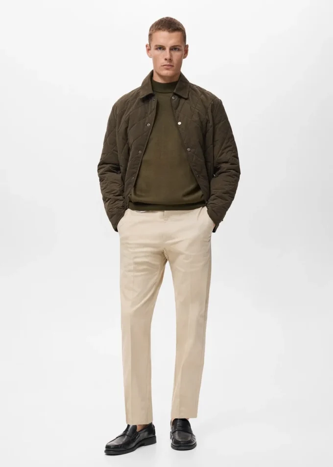 Sweter z golfem, 100% wełna merynosowa Sweter z golfem, 100% wełna merynosowa