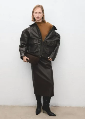 Sweter z golfem i guzikami Sweter z golfem i guzikami