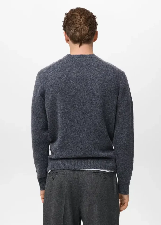 Sweter z mieszanki wełny i alpaki Sweter z mieszanki wełny i alpaki