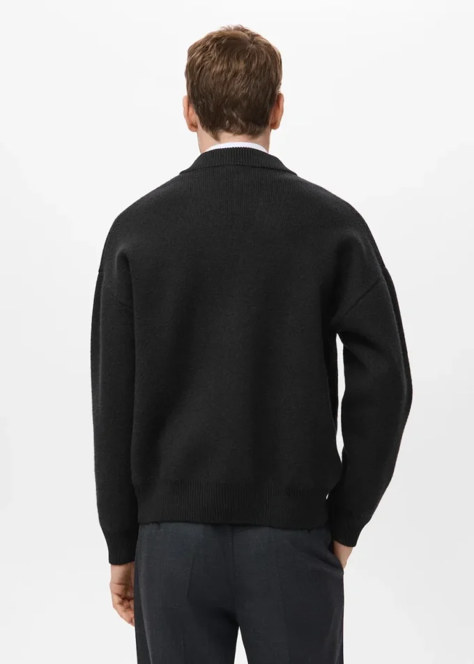 Swobodny kardigan z dzianiny Swobodny kardigan z dzianiny