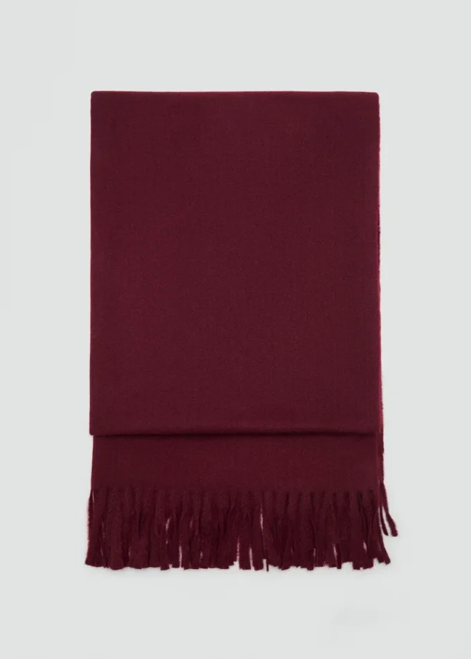 Szalik z frędzlami Szalik z frędzlami