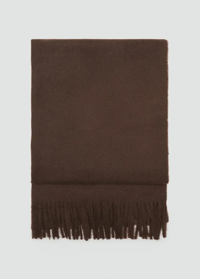 Szalik z frędzlami Szalik z frędzlami