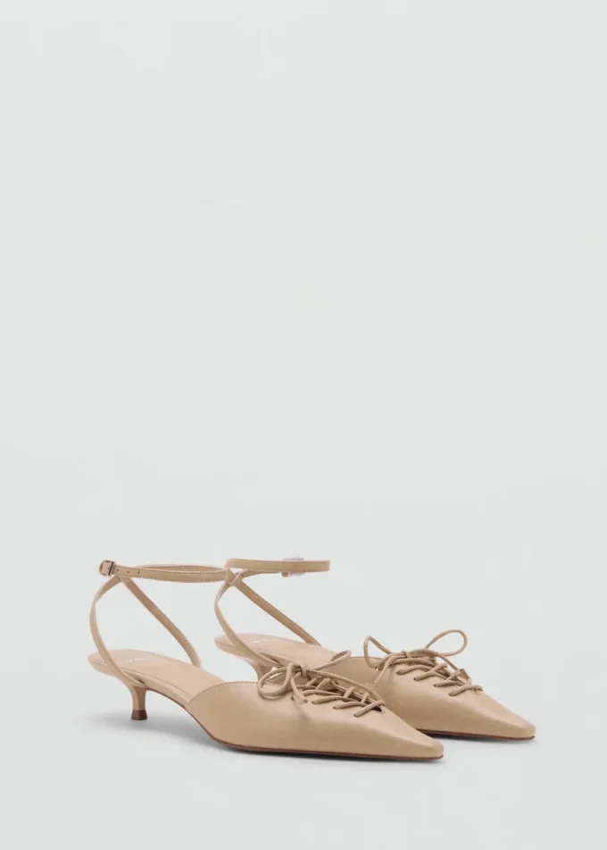 Sznurowane buty na wysokim obcasie Sznurowane buty na wysokim obcasie