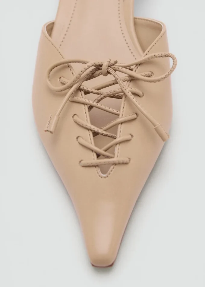 Sznurowane buty na wysokim obcasie Sznurowane buty na wysokim obcasie