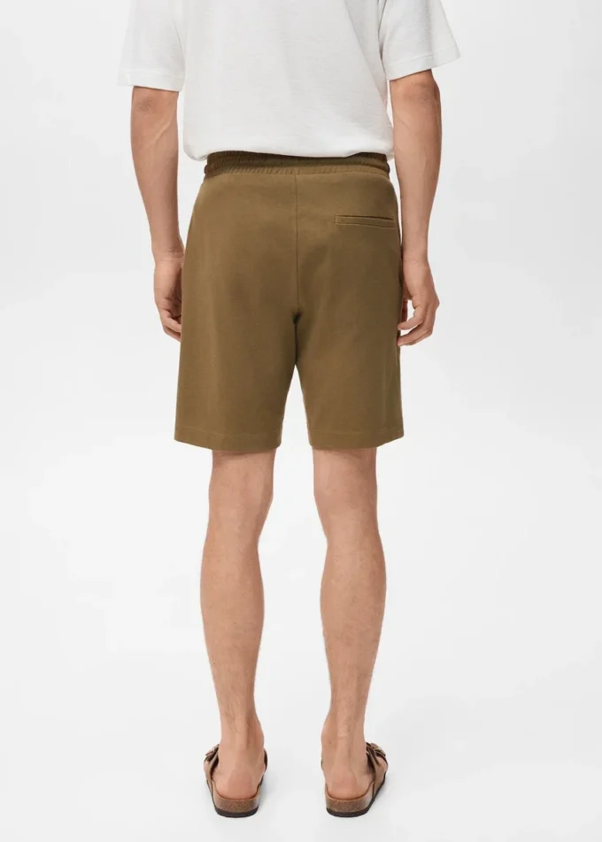 Szorty bermudy 100% bawełna z troczkiem Szorty bermudy 100% bawełna z troczkiem