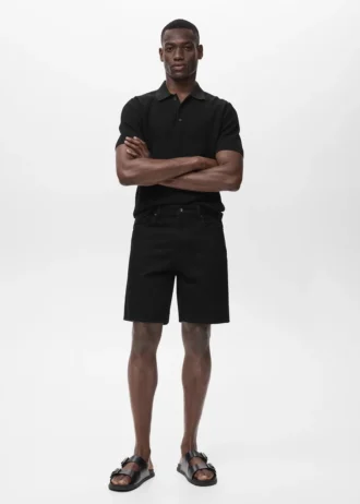 Szorty jeansowe o regularnym kroju Szorty jeansowe o regularnym kroju