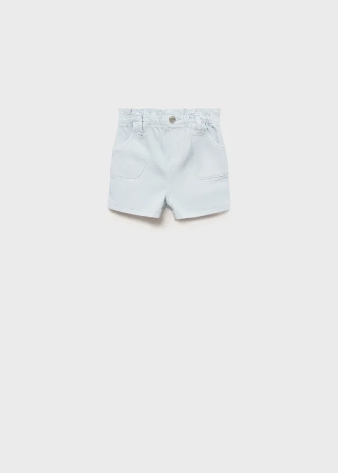 Szorty jeansowe typu paperbag Szorty jeansowe typu paperbag