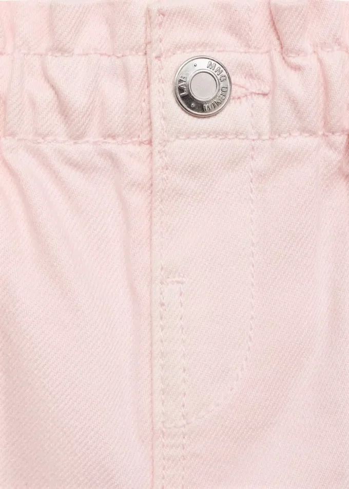 Szorty jeansowe typu paperbag Szorty jeansowe typu paperbag