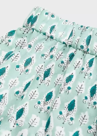 Szorty piżamowe z falbanami