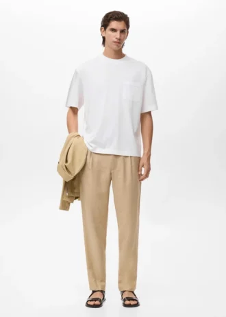 T-shirt 100% bawełna, prosty krój, kieszeń T-shirt 100% bawełna, prosty krój, kieszeń