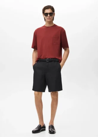 T-shirt 100% bawełna, prosty krój, kieszeń T-shirt 100% bawełna, prosty krój, kieszeń