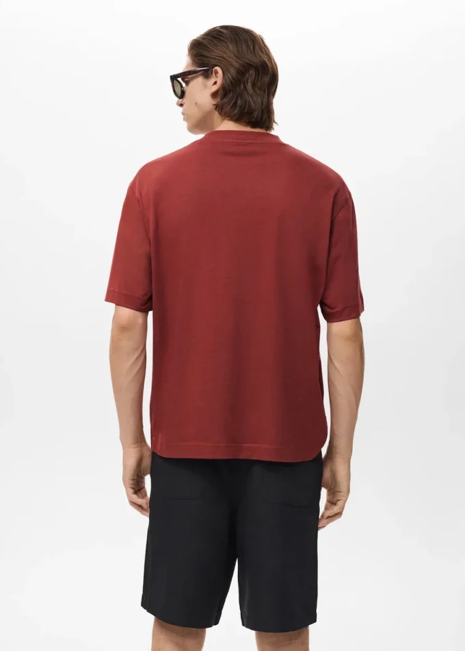 T-shirt 100% bawełna, prosty krój, kieszeń T-shirt 100% bawełna, prosty krój, kieszeń