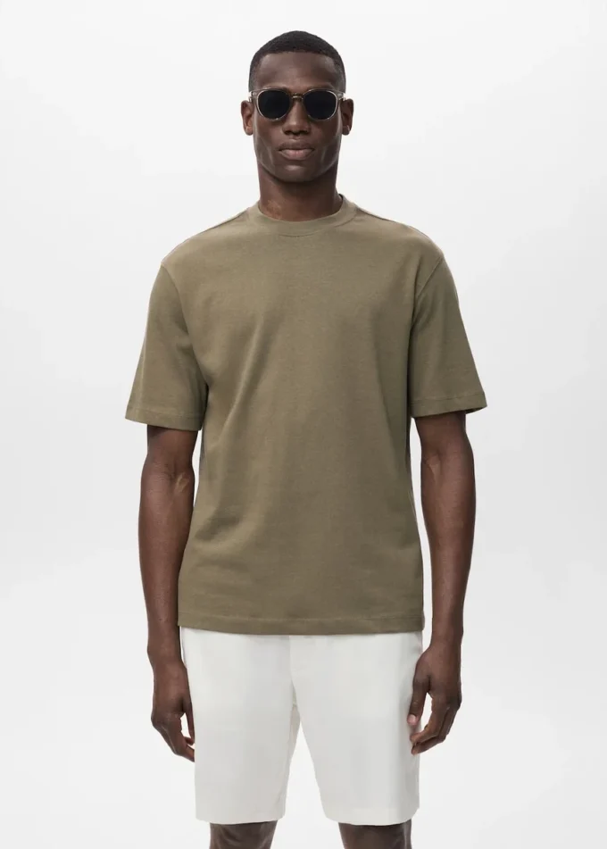 T-shirt o luźnym kroju, 100% bawełna T-shirt o luźnym kroju, 100% bawełna