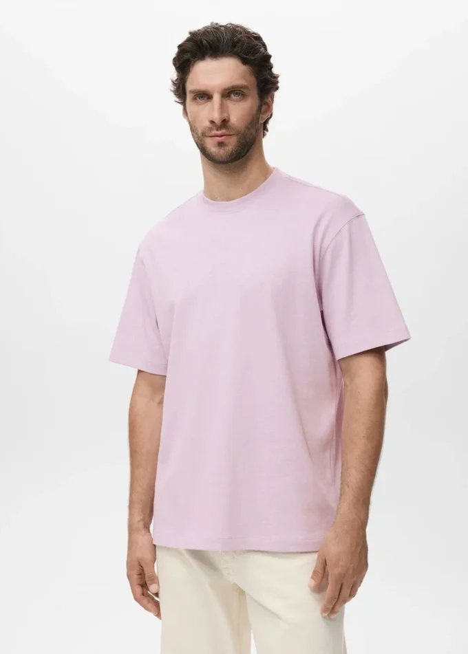 T-shirt o luźnym kroju, 100% bawełna T-shirt o luźnym kroju, 100% bawełna