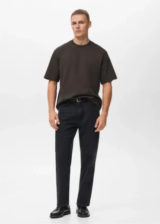 T-shirt o luźnym kroju, 100% bawełna