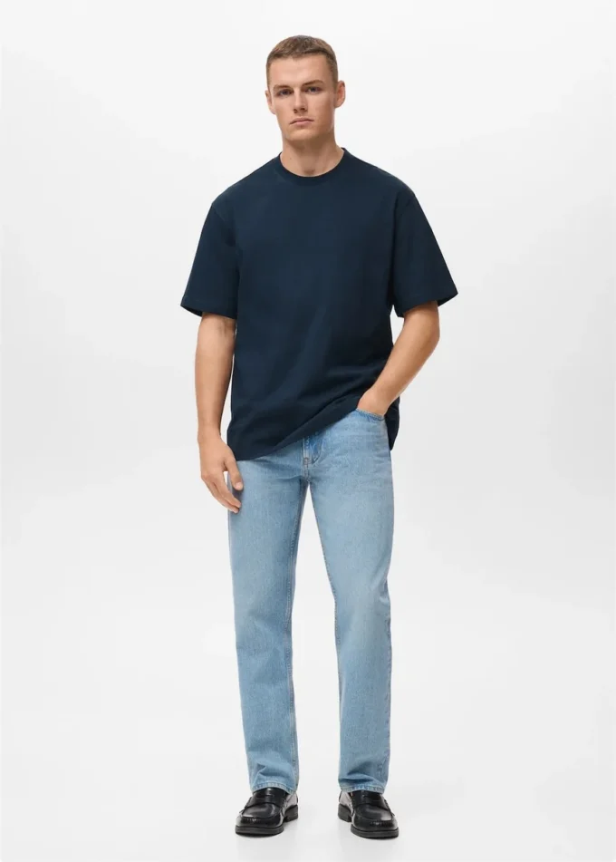 T-shirt o luźnym kroju, 100% bawełna T-shirt o luźnym kroju, 100% bawełna