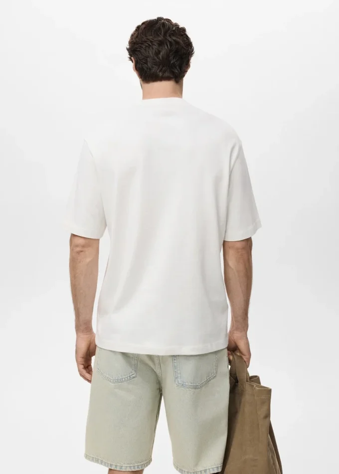 T-shirt o luźnym kroju, 100% bawełna T-shirt o luźnym kroju, 100% bawełna