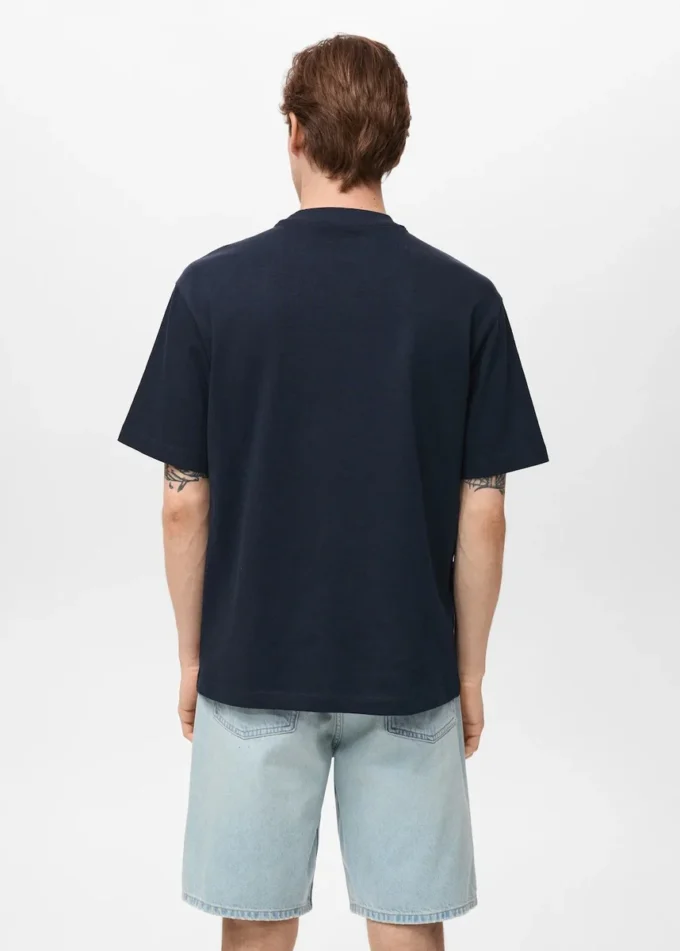 T-shirt o luźnym kroju, 100% bawełna T-shirt o luźnym kroju, 100% bawełna