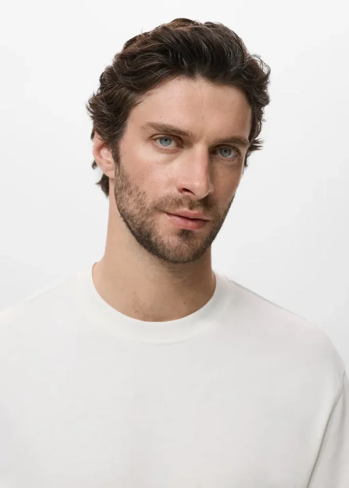 T-shirt o luźnym kroju, 100% bawełna T-shirt o luźnym kroju, 100% bawełna