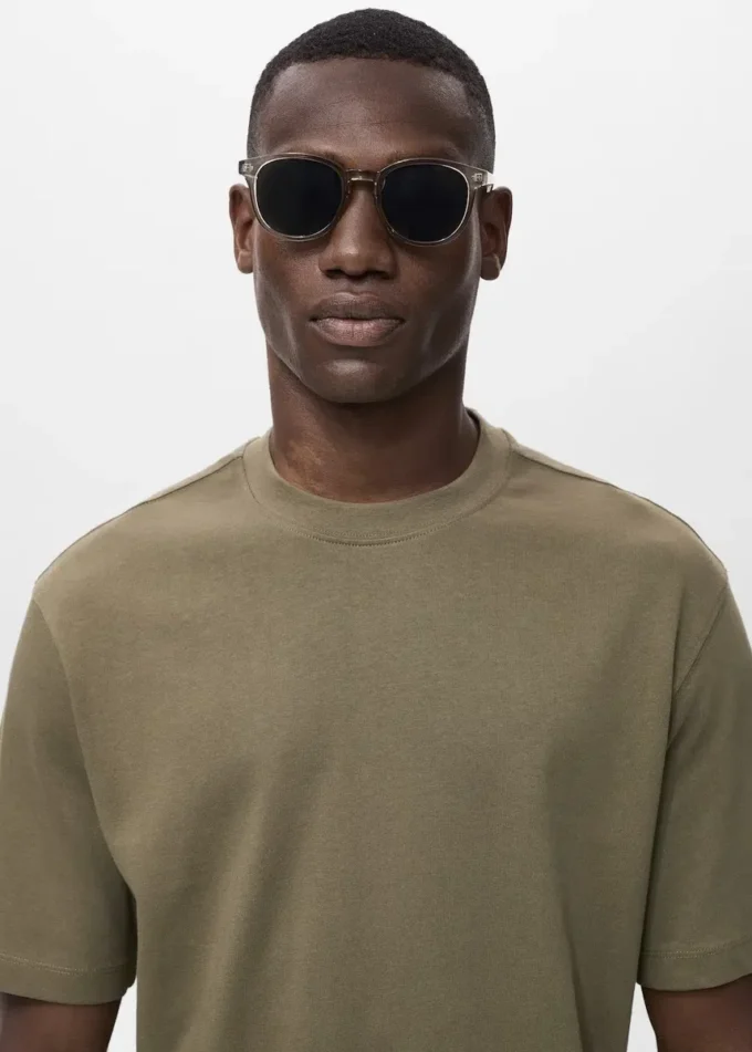 T-shirt o luźnym kroju, 100% bawełna T-shirt o luźnym kroju, 100% bawełna