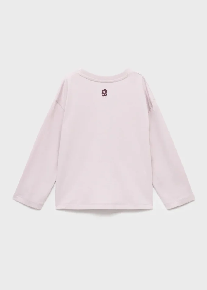 T-shirt z haftowanym detalem T-shirt z haftowanym detalem