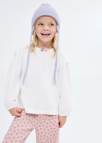 T-shirt z koronkowymi detalami T-shirt z koronkowymi detalami