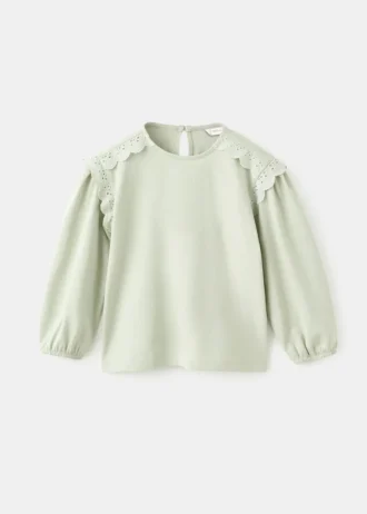 T-shirt z koronkowymi detalami T-shirt z koronkowymi detalami