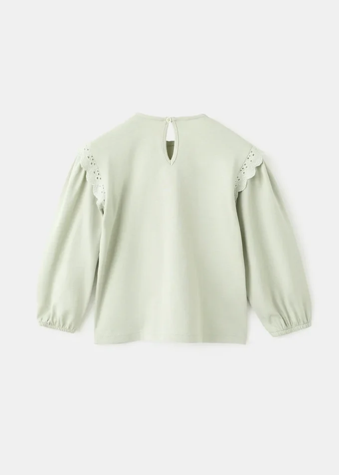 T-shirt z koronkowymi detalami T-shirt z koronkowymi detalami