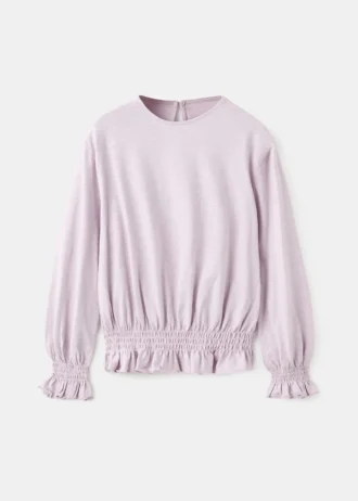 T-shirt z marszczonymi detalami T-shirt z marszczonymi detalami