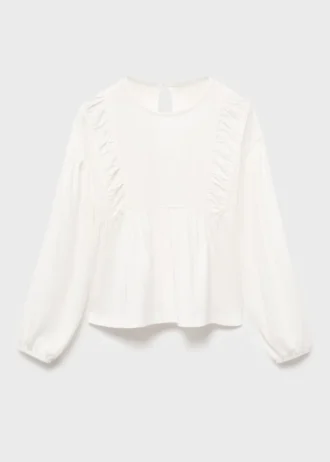 T-shirt z marszczonymi detalami T-shirt z marszczonymi detalami