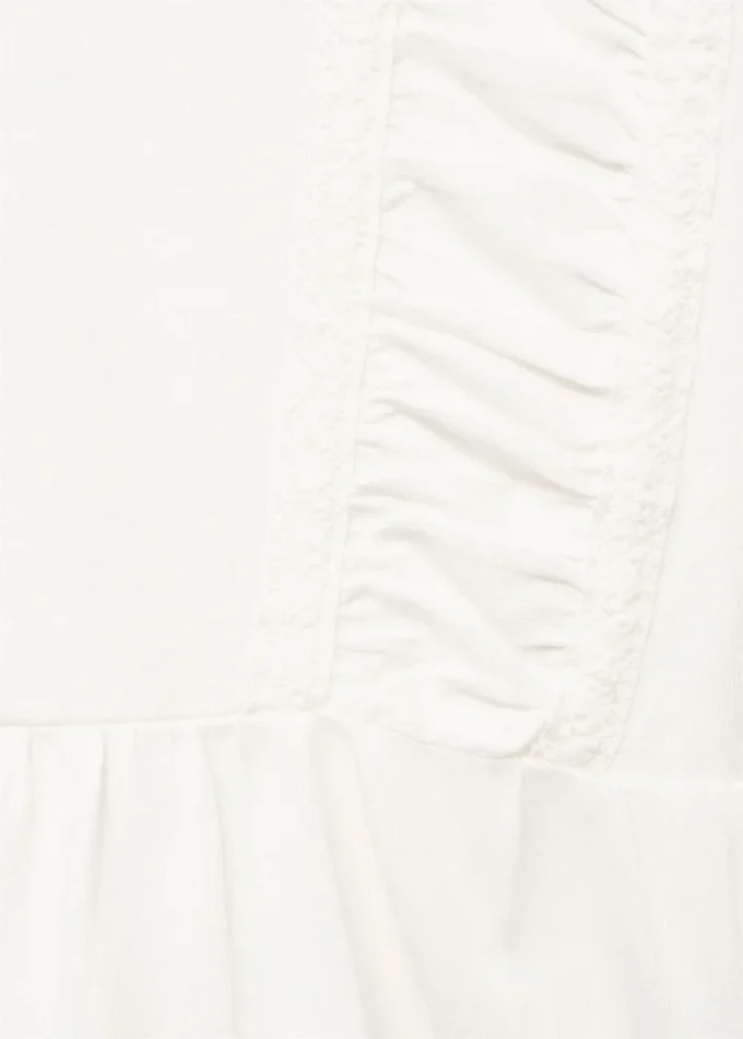 T-shirt z marszczonymi detalami T-shirt z marszczonymi detalami