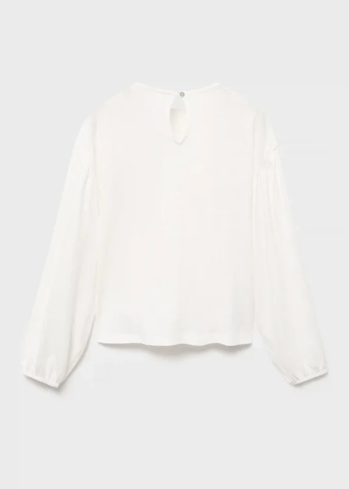 T-shirt z marszczonymi detalami T-shirt z marszczonymi detalami