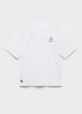 T-shirt z nadrukiem i krótkimi rękawami