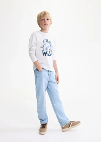 T-shirt z nadrukiem i krótkimi rękawami T-shirt z nadrukiem i krótkimi rękawami