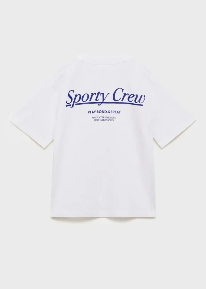 T-shirt z nadrukiem i krótkimi rękawami T-shirt z nadrukiem i krótkimi rękawami