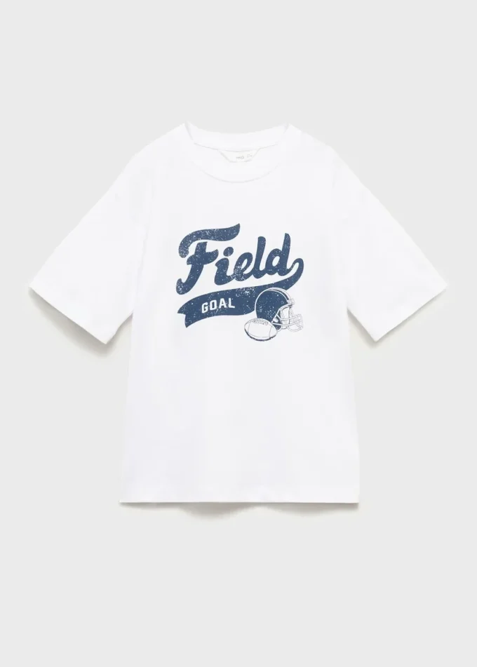 T-shirt z nadrukiem i krótkimi rękawami T-shirt z nadrukiem i krótkimi rękawami