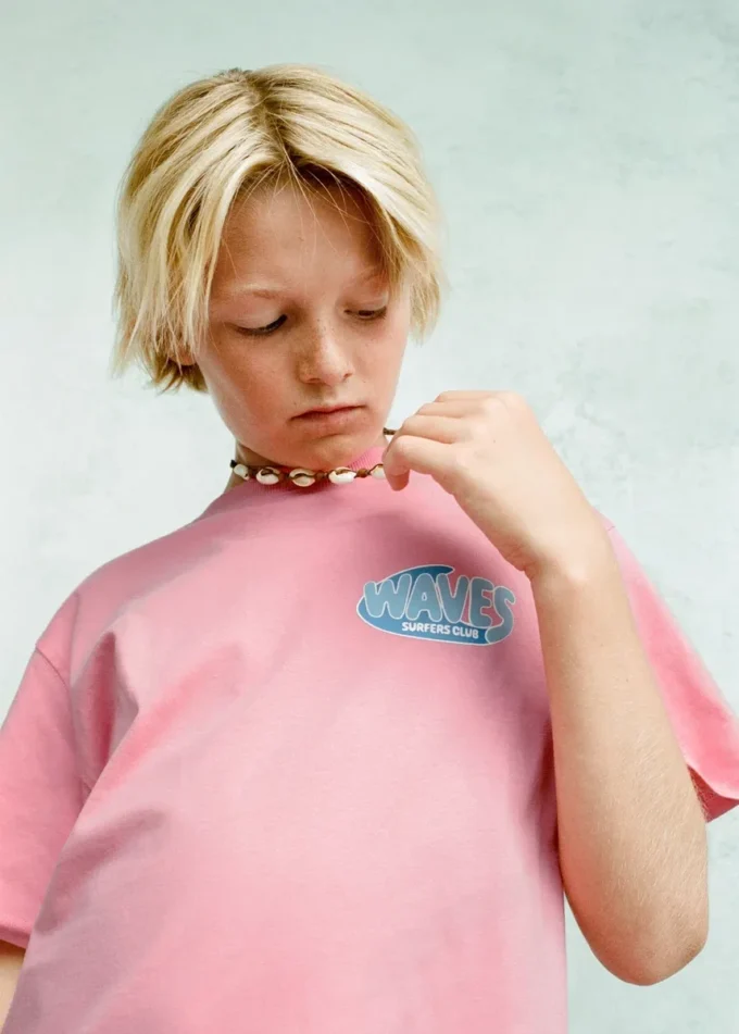 T-shirt z nadrukiem, mieszanka bawełny T-shirt z nadrukiem, mieszanka bawełny